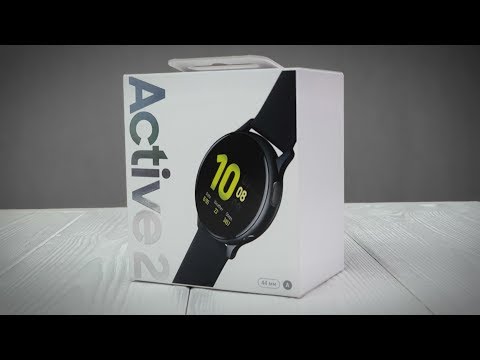 Видео: Samsung Galaxy Watch Active 2: распаковка и первые впечатления!