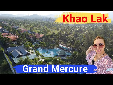 Видео: Таиланд, Khao Lak. Отель Grand Mercure Khao Lak Bangsak 5* шикарный, для тихого, спокойного отдыха.