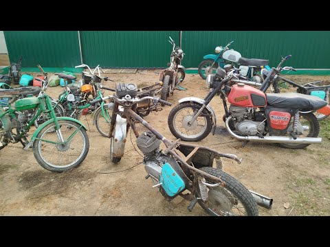 Видео: Еду на мото барахолку.
