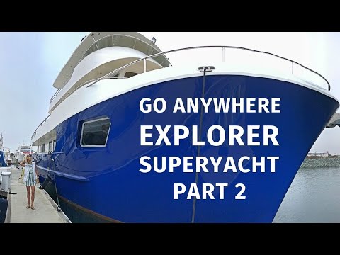 Видео: $ 8 900 000 EXPEDITION EXPEDITION ALLSEAS 92 Тур на суперъяхте Liveaboard AROUND THE WORLD Yacht 