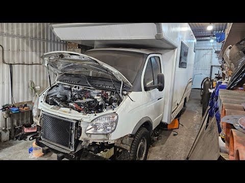 Видео: Соболь автодом V8 4.3 гбо 4+ раздатка superselect