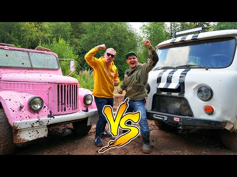 Видео: Буханка против ГАЗ 69! Какой внедорожник лучше?
