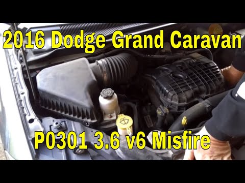 Видео: Исправление ошибки P0301 Dodge Grand Caravan 2016 года