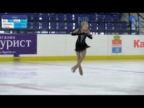 Видео: Мария АРСЁНОВА, 1 юношеский разряд. 3 место #figureskating #sportkinds #урал #фигуристка #skating