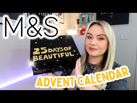 Видео: Рождественский календарь Marks & Spencer Beauty 2025 | стоимостью 330 фунтов стерлингов! ✨ MISS BOUX