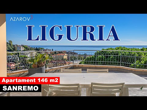 Видео: ☀️ Пентхаус в Санремо с видом на море