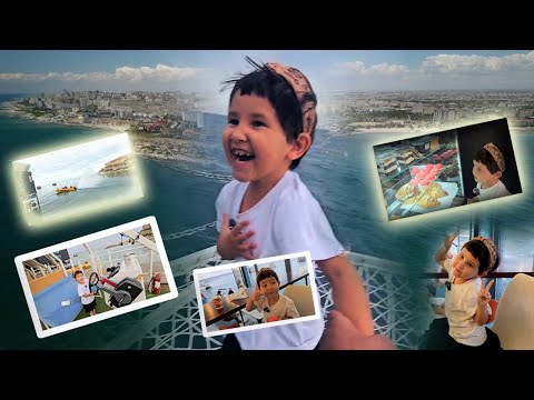 Видео: Теңіздегі саяхатымыз,Үлкен кемеге мінді Шынарай