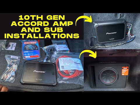 Видео: Пошаговое руководство: установка усилителя в Honda Accord 2018–2022 годов выпуска