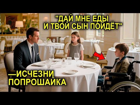 Видео: «Дай Поесть — И Я Исцелю Твоего Сына», — Миллионер Рассмеялся В Ответ… Но Уже Через Минуту Его Сын