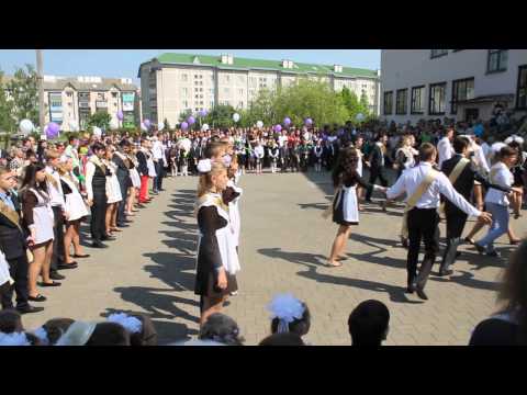 Видео: Кусочек из Последнего звонка, школа №3 г.Клецк