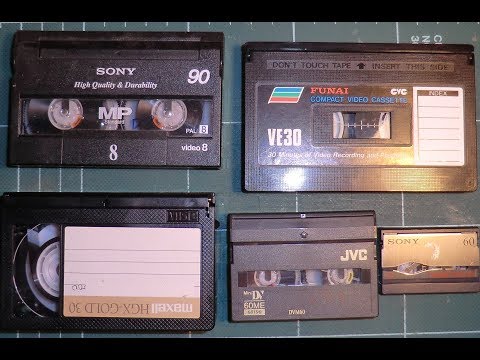 Видео: Объяснение небольших видеокассет.