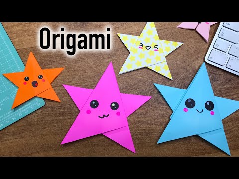 Видео: Как сделать ОЧЕНЬ ПРОСТУЮ бумажную звезду | Luna Mia Origami 6