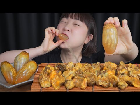 Видео: Сашими из мидодока /Mukbang eating show