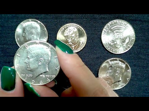 Видео: Монеты США с Джоном Кеннеди, что в них интересного?