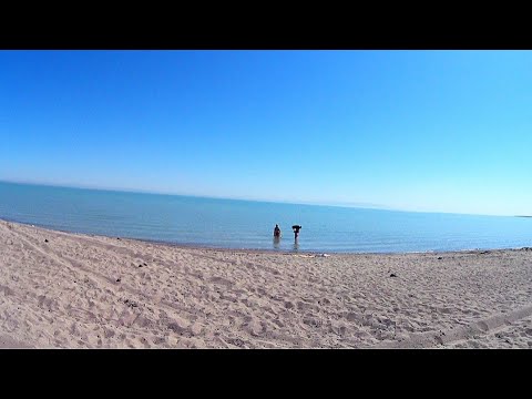 Видео: Рыбалку совмещаем с отдыхом...или на оборот//Капчагай Пляж Песок