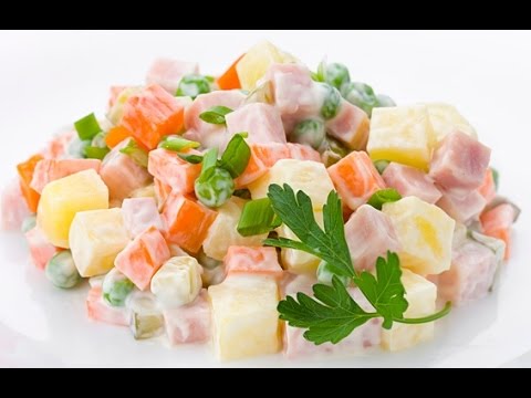 Видео: ОБЖОР Салат Оливье