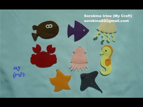Видео: Magnetic fishing game tutorial / МК: магнитная рыбалка из фетра