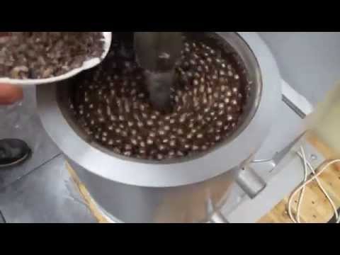 Видео: Тестовое производство  шоколада на шариковой мельнице