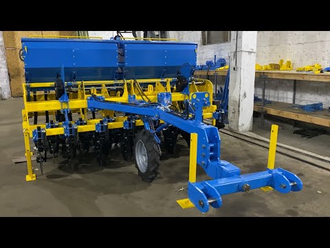 Видео: НОВИНКА! Cівалка зернова СІЧ 3 NO TILL від заводу Ремсинтез