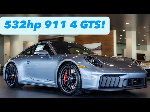 Видео: Наш первый 911 4 GTS Coupe 2025 года @NewCountryPorsche 992.2