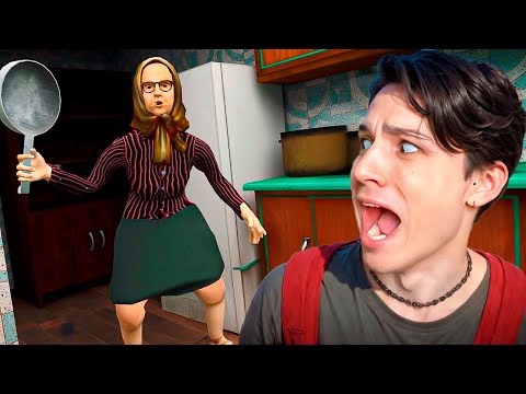 Видео: БАБКА-КАННИБАЛКА ХОЧЕТ МЕНЯ СОЖРАТЬ!😱 ПОБЕГ ОТ ЛЮДОЕДКИ!😭