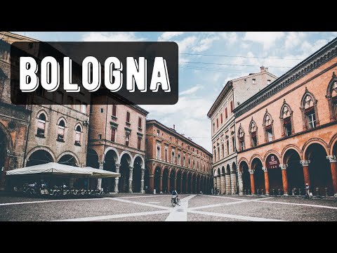 Видео: Болонья, Италия 🇮🇹 - Виртуальная пешеходная экскурсия по городу - лето 2022 - 4K/60FPS