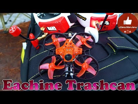 Видео: ✔ FPV Мусорная Корзина Eachine Trashcan 75mm, Crazybee F4 PRO, Caddx Eos2, 200mw !