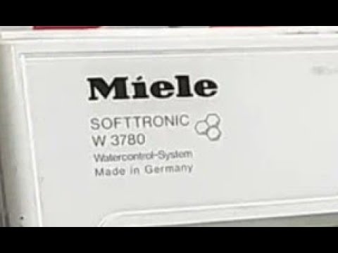 Видео: Ремонт стиральной машины Miele W3780 барабан трет о манжету