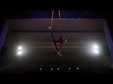 Видео: Ковалёва Майя воздушные ремни 13 лет 30.10.2022