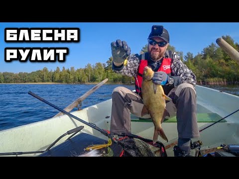 Видео: ЛЕЩ на Блесну Рыбалка на Онежском Озере. Щука Окунь Спиннинг Кастинг с лодки Бигбейты Блесна Силикон