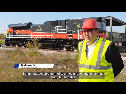 Видео: Тавантолгой-Гашуунсухайт чиглэлийн төмөр замын төслийн хүрээнд АНУ-аас 16 зүтгүүр нийлүүлэгдэнэ