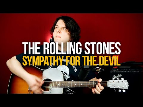 Видео: Как играть Sympathy For the Devil The Rolling Stones на гитаре [два урока в одном]