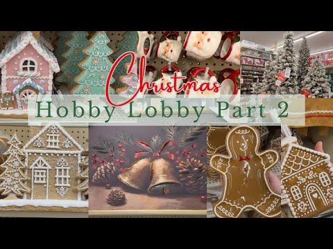 Видео: Лучшее из Hobby Lobby, часть 2, Рождественский магазин Hobby Lobby 2025 вместе со мной, идеи рожд...