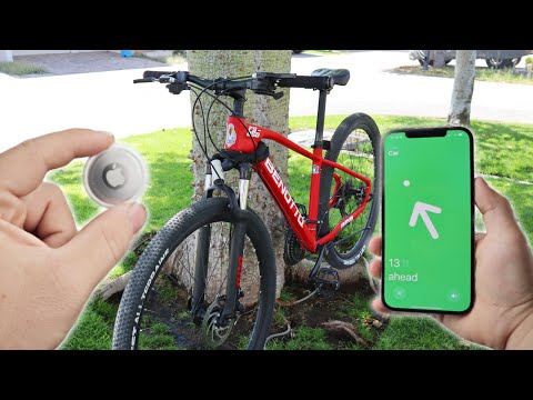Видео: Большинство людей не знают, как правильно маркировать велосипед AirTag.