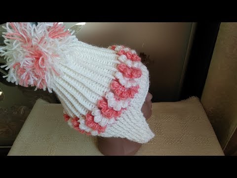 Видео: Шапка "Пирамидка" крючком / How to crochet a hat