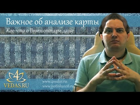 Видео: 050. Важное об анализе карты  | ДЖЙОТИШЬ