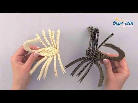 Видео: Модульное оригами • Два скорпиона • OM-6084