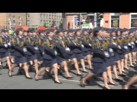 Видео: Парад Победы в Рязани (9 мая 2016)