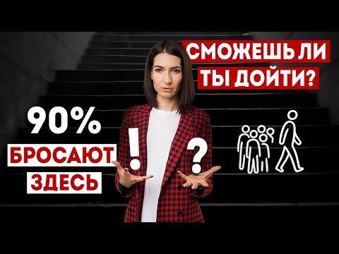 Видео: Как не бросать начатое дело? Секрет победителей.