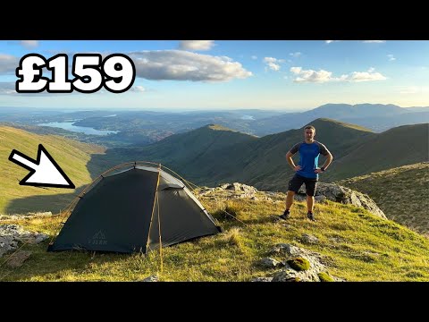 Видео: Дикий кемпинг на подкове Фэрфилда в Озерном крае!