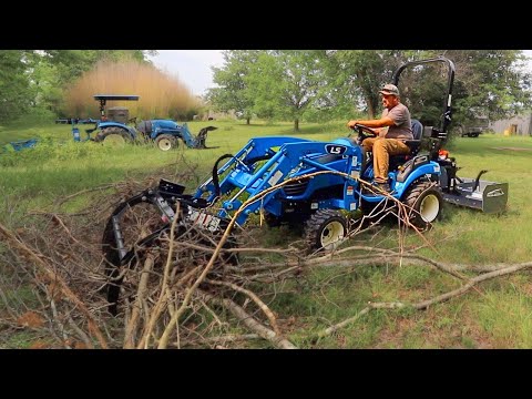 Видео: Маленький трактор с большой мощностью — обзор LS MT125