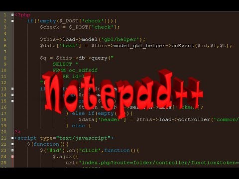 Видео: Интересные фишки в Notepad++ часть #1