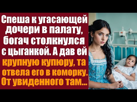 Видео: Спеша к угасающей дочери в палату, богач столкнулся с цыганкой, а дав ей крупную купюру, то отвела..