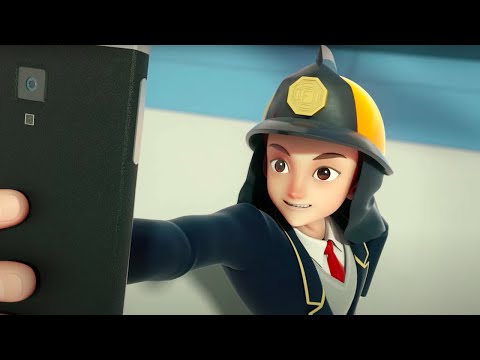 Видео: Мультик 🚒  РОБОТЫ-ПОЖАРНЫЕ  - 🦸‍♀️  Вперёд, Супергерои! 👨‍🚒  Мультфильм про роботов и пожарных