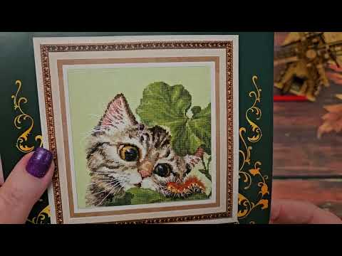 Видео: Мой первый набор от "Золотые ручки" вышит! Впечатления, покупки, планы.