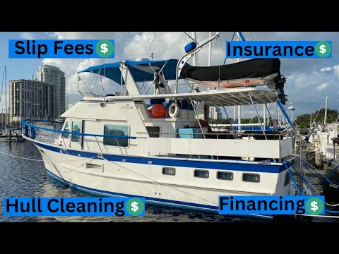 Видео: Ежемесячные расходы на мой траулер! Плата за стоянку, страховка, финансирование и многое другое!