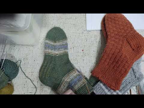 Видео: ЗАКАЗ НА 100 ПАР НОСКОВ #knitting_socks