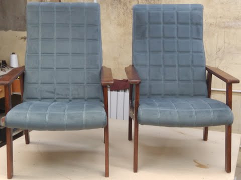 Видео: реставрация кресла из ссср