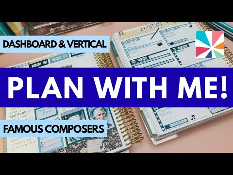 Видео: Планируйте вместе со мной! | 27 октября – 2 ноября | Эрин Кондрен: приборная панель и вертикальны...