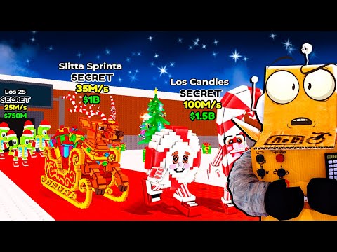 Видео: Новый СЕВЕРНЫЙ ПОЛЮС + ФЕСТИВАЛЬНЫЕ ЛАКИ БЛОКИ! 16 НОВЫХ БРЕЙНРОТОВ Steal a Brainrot